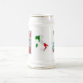 Italienische Bier-Tasse Bierglas (Mittel)