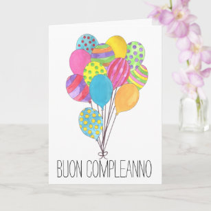 Italienische Geburtstagskarten Zazzle De