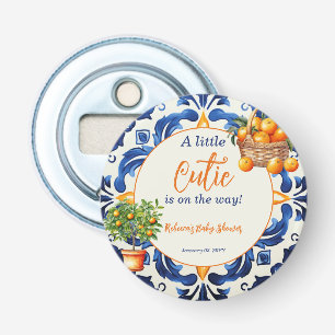 Italienische Blauer Tile Süsse Orange Citrus Baby  Flaschenöffner