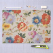 Italienische Blume Print Decoupage / Seidenpapier (Handwerk)