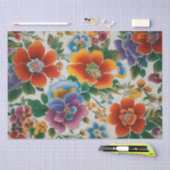 Italienische Blume Print Decoupage / Seidenpapier (Handwerk)