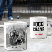 Italienische Bocci-Enthusiasten-Tasse Kaffeetasse