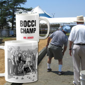 Italienische Bocci-Enthusiasten-Tasse Kaffeetasse