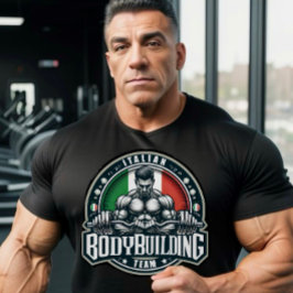 Italienische Bodybuilding T-Shirt