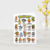 Italienische Brainrot Meme Charaktere über absurde Karte (Gelbe Blume)