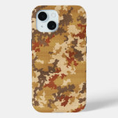 Italienische Camouflage Wüste Brown Einzigartiges Case-Mate iPhone Hülle (Rückseite)