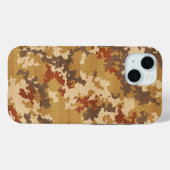 Italienische Camouflage Wüste Brown Einzigartiges Case-Mate iPhone Hülle (Rückseite (Horizontal))