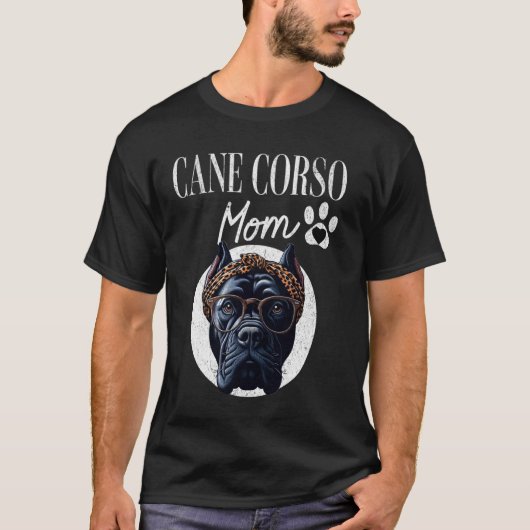 Italienische Cane-Corso-Mutter T-Shirt (Vorderseite)