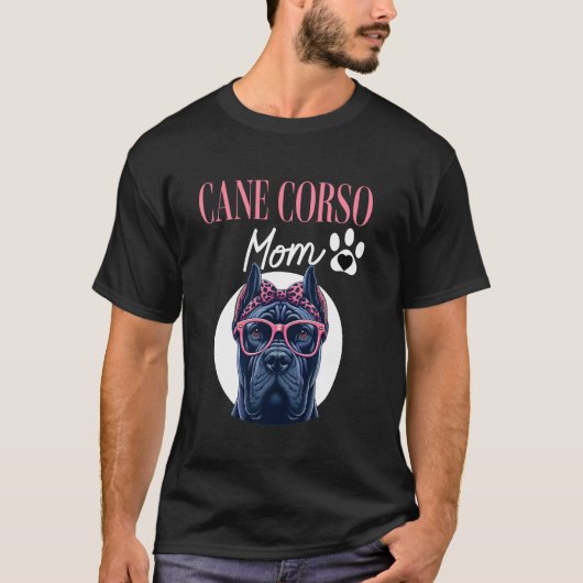 Italienische Cane-Corso-Mutter T-Shirt (Vorderseite)