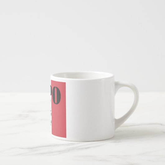 Italienische Chefs: Capo Numero UNO Espressotasse (Rechts)