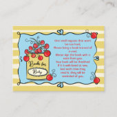 Italienische Cherry Tomato Bücher für Kinder Begleitkarte (Vorderseite)