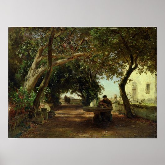 Italienische Cloisters Poster (Vorne)