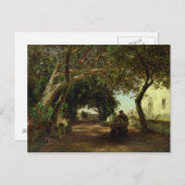 Italienische Cloisters Postkarte (Vorne/Hinten)