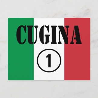 Italienische Cousins Girls: Cugina Numero Uno Postkarte