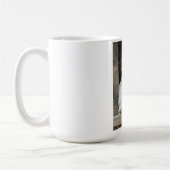 Italienische Dame mit einem roten Fan Kaffeetasse (Links)