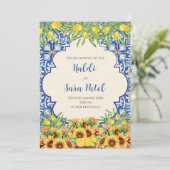 Italienische Dekoration & digitale Einladungen von (Stehend Vorderseite)