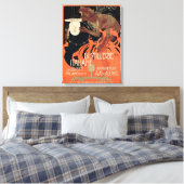 Italienische Destillerie Vintag Jugendstil Liquor Leinwanddruck (Insitu (Schlafzimmer))