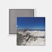 Italienische Dolomiten - Sella-Gruppe Magnet (Vorderseite/Rückseite)
