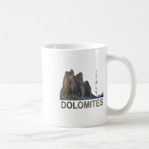 Italienische Dolomiten Wanderung in den Alpen  Kaffeetasse