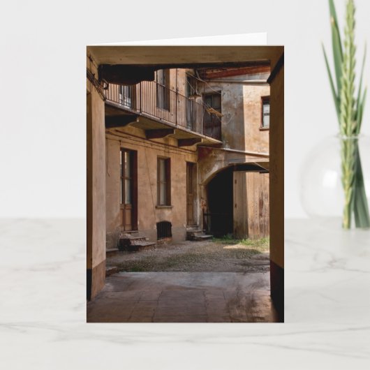 Italienische Ecke Karte (Vorderseite)