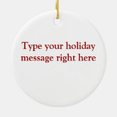 Italienische Eisdekoration Keramik Ornament (Hinten)