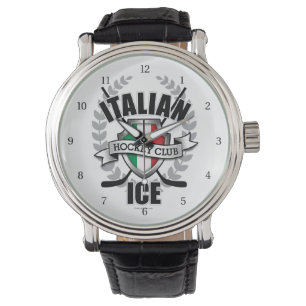 Italienische Eishockey-Uhr Armbanduhr