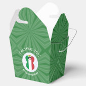 Italienische Engel-Weihnachtsfahne Personalisiert Geschenkschachtel (Geöffnet)