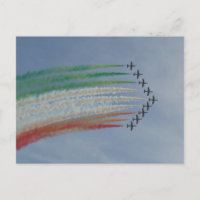Italienische Fahne Air Force Frecce Tricolori