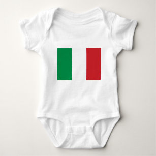 Italienische Fahne Baby Strampler