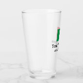 Italienische Fahne Bierglas-Geschenk mit eigenem T Glas (Rechts)