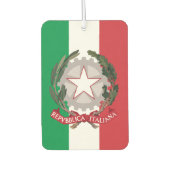 Italienische Fahne Car Air Freshener, Italien Autolufterfrischer (Vorderseite)