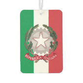 Italienische Fahne Car Air Freshener, Italien Autolufterfrischer (Rückseite)
