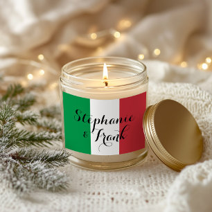 Italienische Fahne Colors Wedding Rechteckiger Aufkleber