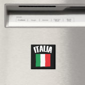 Italienische Fahne Flag Magnet (In Situ (Geschirrspüler))