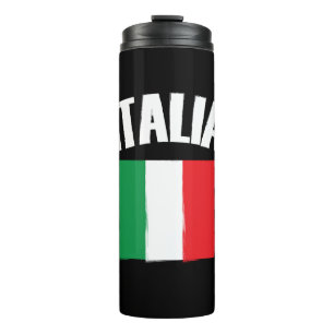Italienische Fahne Flag Thermosbecher