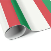 Italienische Fahne Geschenkpapier (Rolleneckpunkt)