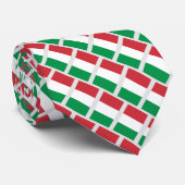 Italienische Fahne mit Nackenbänder Krawatte (Gerollt)