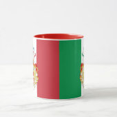 Italienische Fahne-Tasse mit Insignien des Königre Tasse (Zentrum)