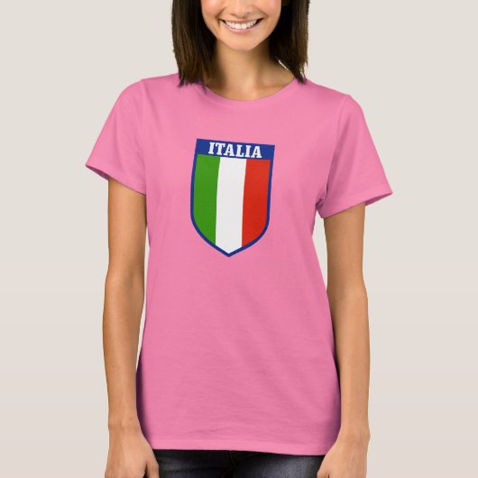 Italienische Fahne Womens T - Shirt (Vorderseite)