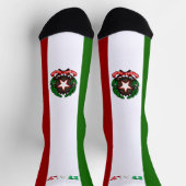 Italienische Fahnenwappen Socken (Oben)