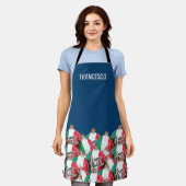 Italienische Fahreigenschaften Personalisiert Schürze (Getragen)