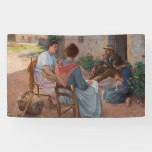 Italienische Familie Elin Danielson Gambogi Painti Banner
