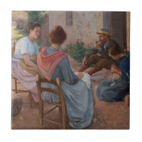 Italienische Familie Elin Danielson Gambogi Painti