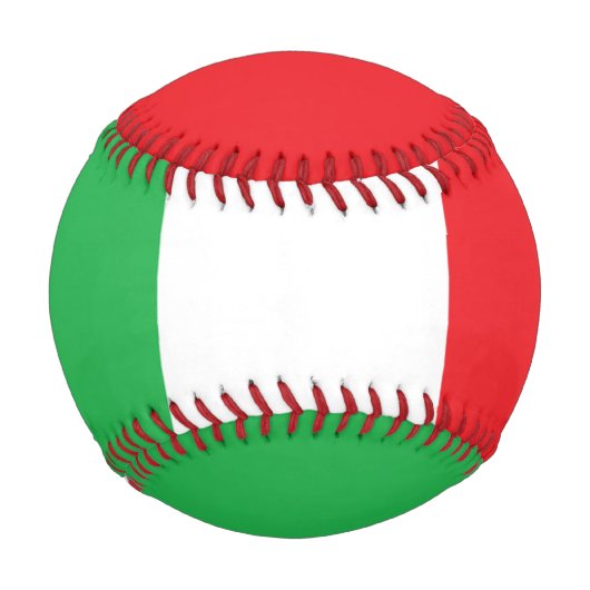 "Italienische Farben" Baseball (Vorderseite)