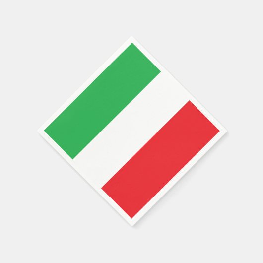 "Italienische Farben" Papier Napkins Serviette (Ecke)