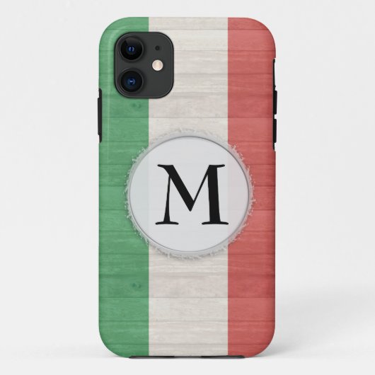 Italienische Flag Case iPhone 11 (Rückseite)