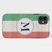 Italienische Flag Case iPhone 11 (Rückseite (Horizontal))