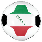 Italienische Flag-Fußballball Fußball (Gedreht)