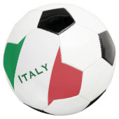 Italienische Flag-Fußballball Fußball (Dreiviertel)