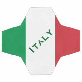 Italienische Flag-Fußballball Fußball (Flach)